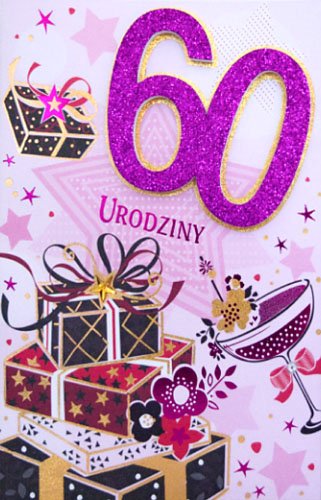 Kartka z życzeniami na 60 urodziny PUP26 Panorama