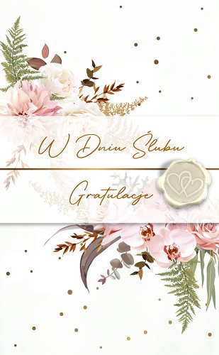 Kartki na ślub pastelowe Lux64 Armin Style