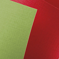 Karton ozdobny, A4, Holland, 220 g/m2, czerwony Galeria Papieru