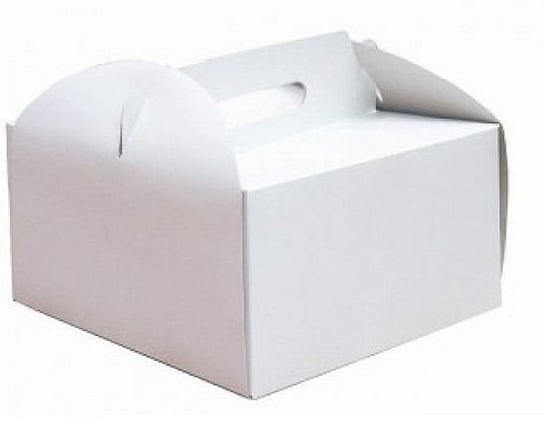 Karton Pudełko Na Tort Biały Z Uchwytem 30X30X12Cm Inna marka