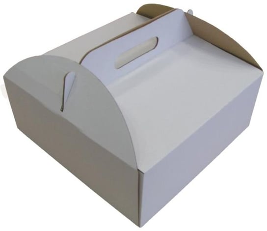 Karton Pudełko Na Tort Biały Z Uchwytem 35X35X15Cm Inna marka