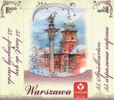 Karty Akwarele: Warszawa, Cartamundi Cartamundi