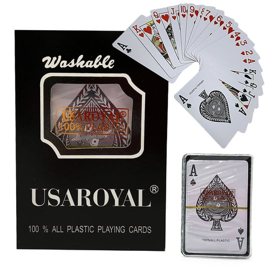 Karty do pokera powlekane karty do gry VERK GROUP 54 Szt. VERK GROUP