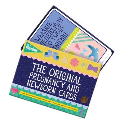 Karty do zdjęć "Ciąża i pierwsze tygodnie życia malucha" - Milestone Cards Milestone