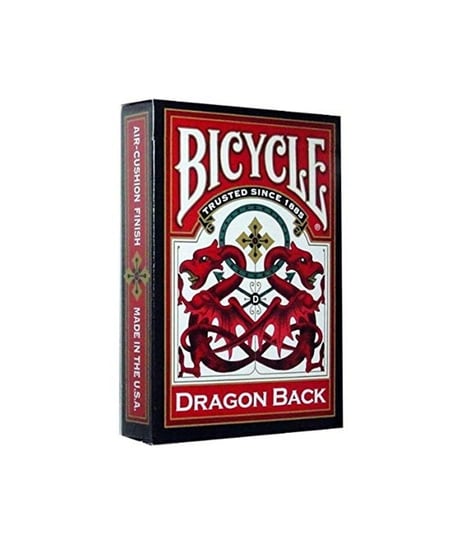 Karty Dragon Red Back Bicycle Bicycle