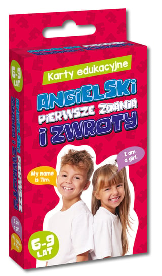 Karty edukacyjne Angielski pierwsze zdania i zwroty, gra karciana, Edgard Edgard Games