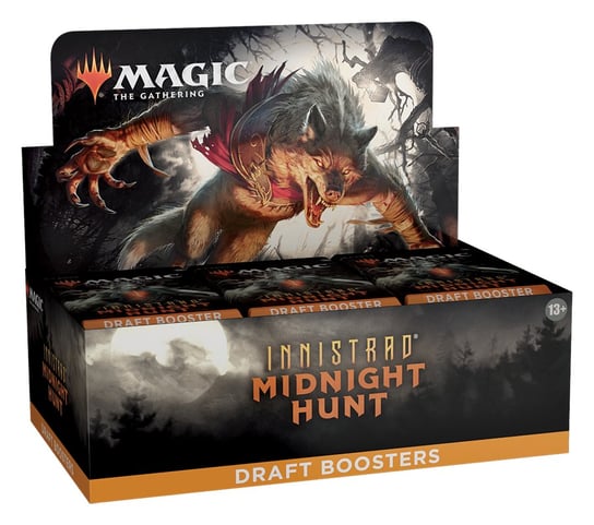 Karty kolekcjonerskie magic the gathering: innistrad: midnight hunt draft booster box (36) Wizards of the Coast