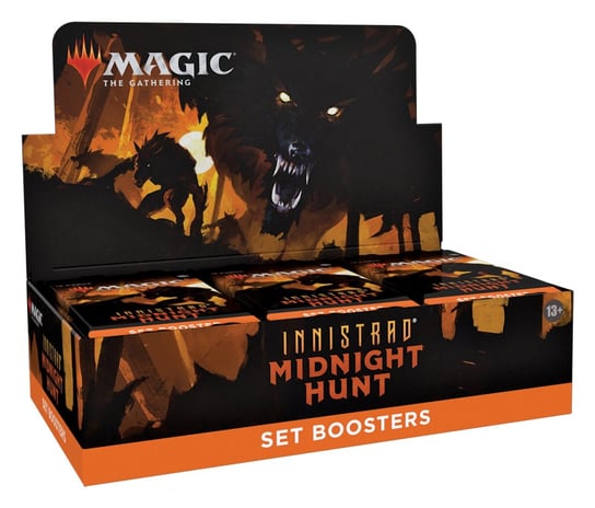 Karty kolekcjonerskie magic the gathering: innistrad: midnight hunt set booster box (30) Wizards of the Coast