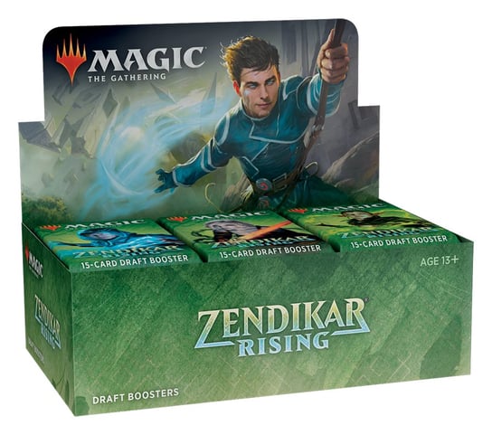 Karty kolekcjonerskie magic the gathering zendikar rising draft booster box (36) Wizards of the Coast