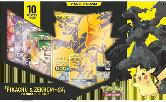 Karty kolekcjonerskie pokemon tcg: tag team pikachu & zekrom gx premium collection Pokemon