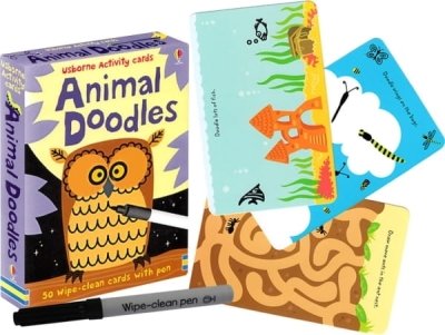Karty obrazkowe - 'Animal Doodles' Usborne Usborne