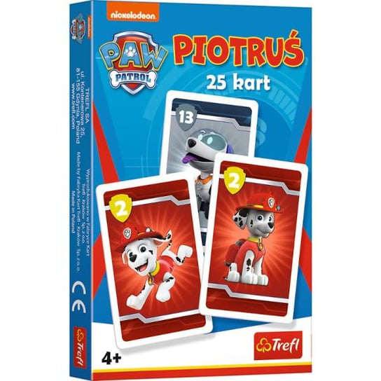 Karty Piotruś Psi Patrol 08494 Trefl p20 Trefl