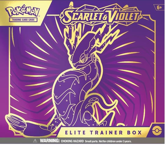 Karty Pokemon Elite Trainer Box Scarlet  & Violet Pokemon