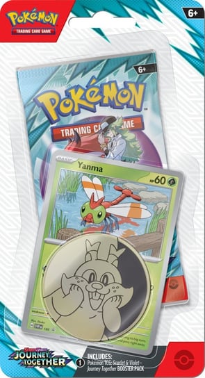 Karty Pokémon TCG: Scarlet & Violet - Journey Together - Checklane Blister - Yanma Pokémon