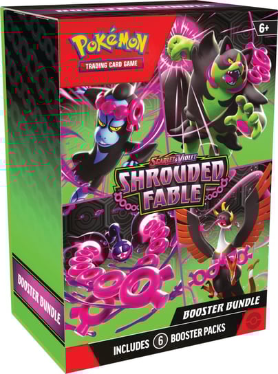 Karty Pokémon, Tcg: Scarlet & Violet, Shrouded Fable, Booster Bundle Pokemon
