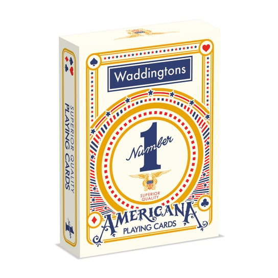 Karty Waddingtons no. 1 Americana  karty do gry Winning Moves Winning Moves