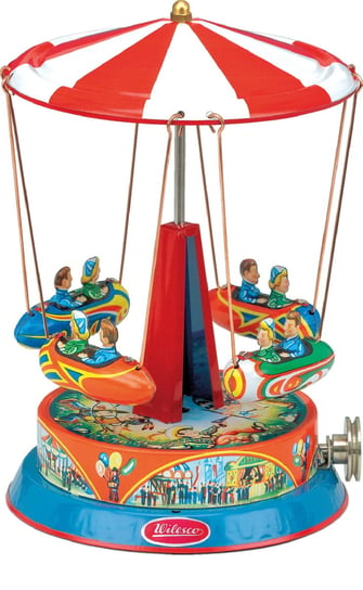 Karuzela z gondolami - model napędzany maszyną parową Wilesco Wilesco