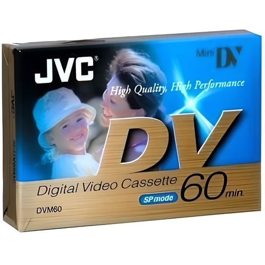Kaseta JVC Normal MiniDV 60 min - M-DV60DE - Warstwa ochronna DLC - Ultra kompaktowa obudowa pyłoszczelna Inna marka