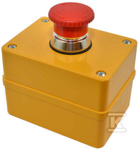 Kaseta KP1-S3 żółta z przyciskiem NEF30-DR/PcXY W0-KASETA KP1-S3 PROMET