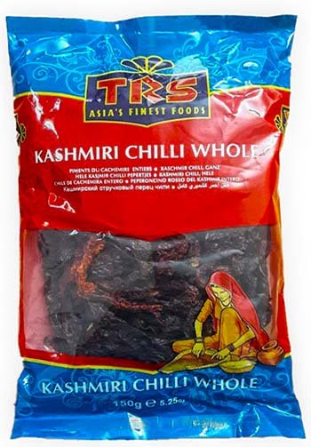 Kashmiri Chilli Whole 150G TRS TRS