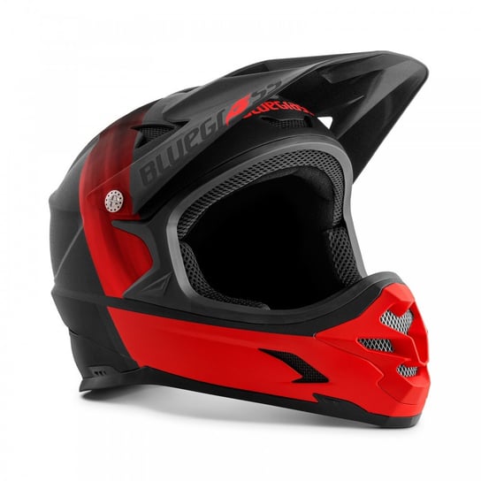 Kask BLUEGRASS INTOX full face S 54-56 cm, czarno-czerwony Inna marka