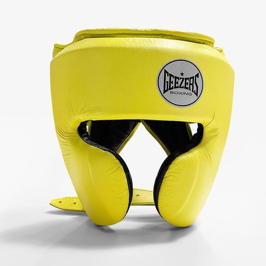 Kask bokserski GEEZERS Elite Pro 2.0 (yellow) [Rozmiar: L] Inna marka