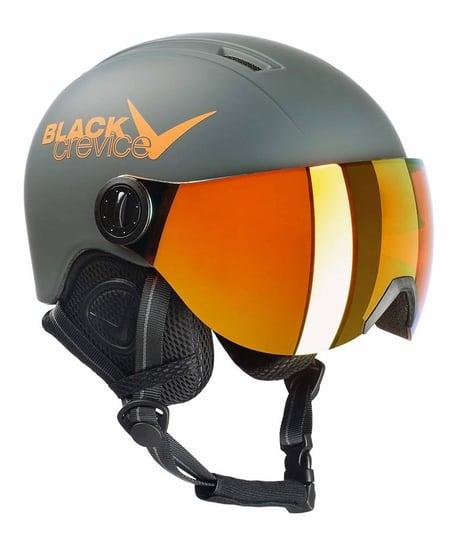 Kask dziecięcy Black Crevice Leogang narciarski-XXS Black Crevice