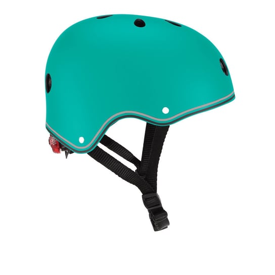 Kask dziecięcy Globber Kids z tylną lampką led rozmiar XS/S kolor szmaragdowy 505-107 Globber