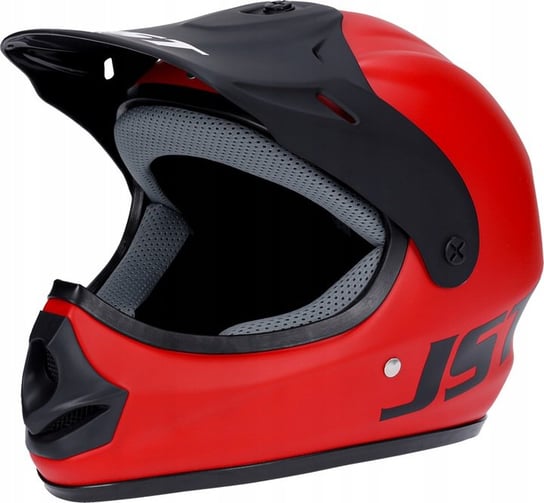 Kask JST Enduro Cross FullFace Czerwony XXS JST