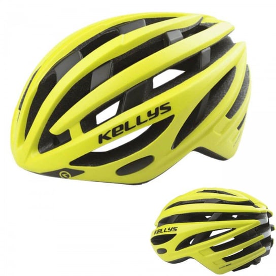 Kask KELLYS SPURT szosa S/M 52-58cm /neon yellow/ żółty neon Kellys