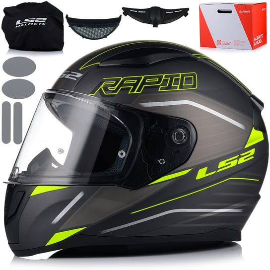 KASK LS2 FF353 RAPID II ROKKU M.BL. H-V Y.-06 XS Inna marka