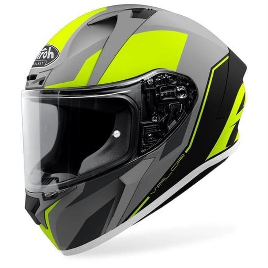 Kask motocyklowy AIROH VALOR WINGS żółty matowy S Airoh