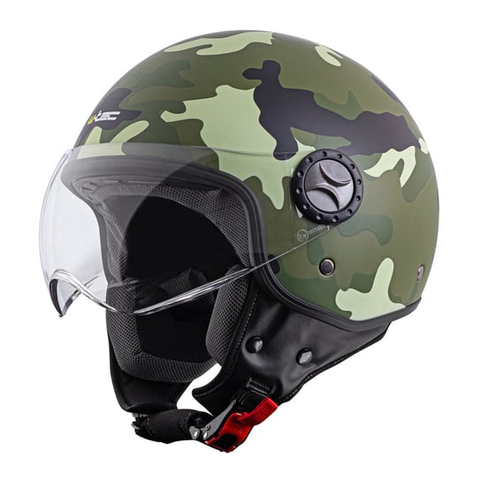 Kask motocyklowy W-TEC ARMY FS-701C Camo, S (55-56) W-TEC