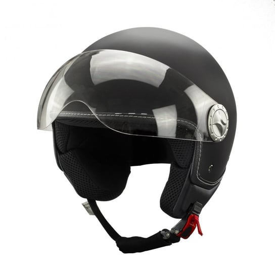 Kask Na Skuter Motocyklowy Otwarty Bb 592 S Czarny Bili Bike