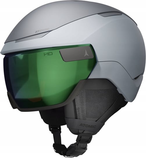 ATOMIC REVENT GT AMID Visor HD Skihelm - Schwarzer All-Mountain Helm Mit Visier