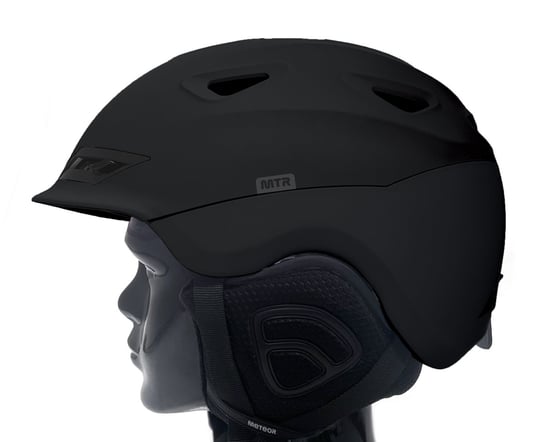 Kask narciarski Meteor Montara L 58-61 cm czarny Meteor