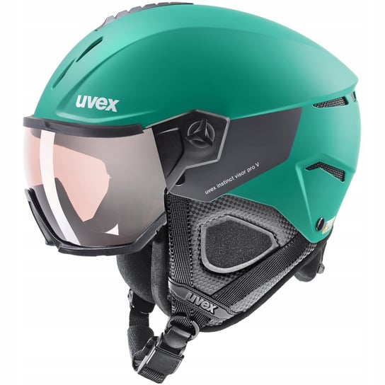 Kask Narciarski Z Szybą Fotochromową Uvex Instinct Visor Pro V 3007 59-61 UVEX