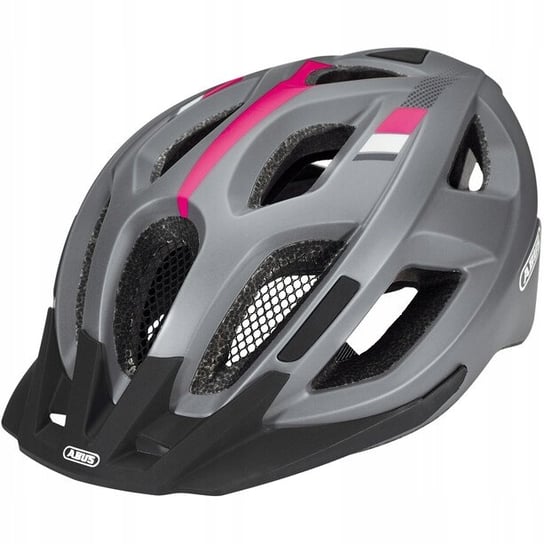 Kask rowerowy Abus Aduro 2.0 szaro-różowy concrete grey roz. M 52-58 cm ABUS