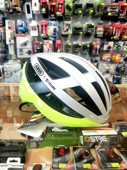 Kask Rowerowy Abus Viantor Quin Neon Yellow M 52-58Cm ABUS