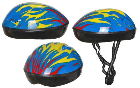 Kask rowerowy dla dzieci na rolki deskę dla maluchów 47-50CM bez marki