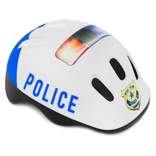 Kask rowerowy dla dzieci Spokey Police| r.49-56 | Spokey
