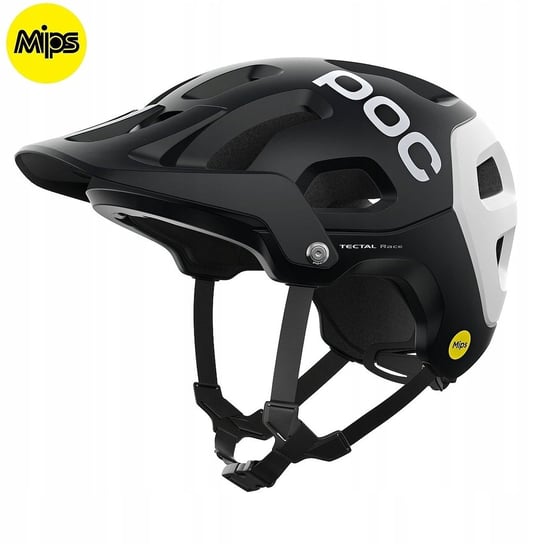 Kask rowerowy Enduro MTB czarny Poc Tectal Race Mips r. M 55-58 cm 380 gr POC