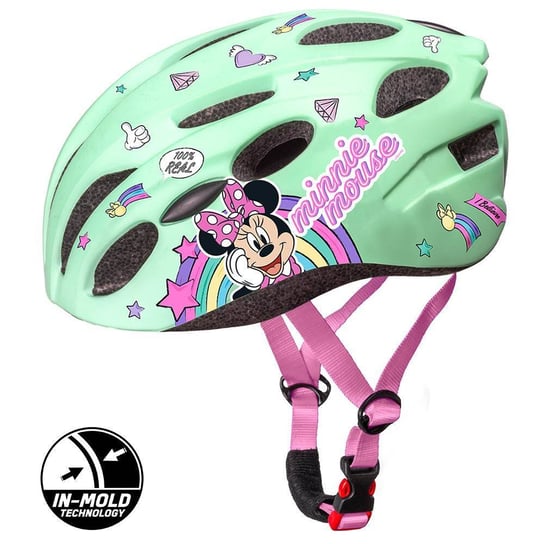 Kask Rowerowy In-Mold Minnie Mint UPOMINKARNIA