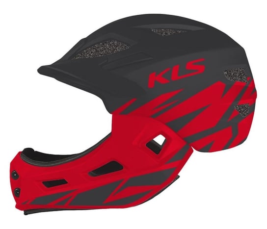 Kask rowerowy Kellys SPROUT ANTHRACITE RED 47-52cm Kellys