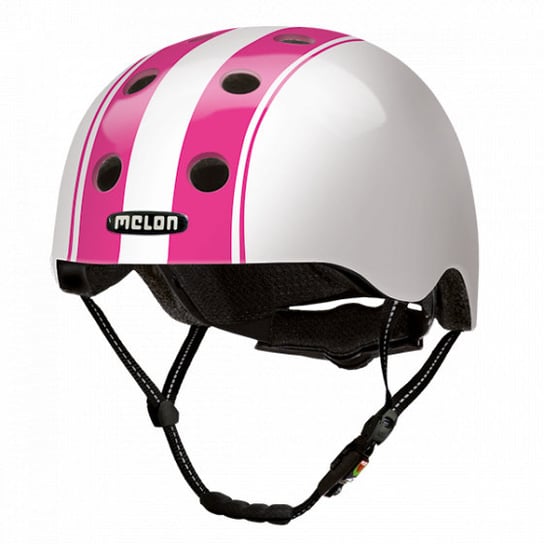 kask rowerowy Urban Active różowy poliwęglan rozmiar 58-63 cm TWM