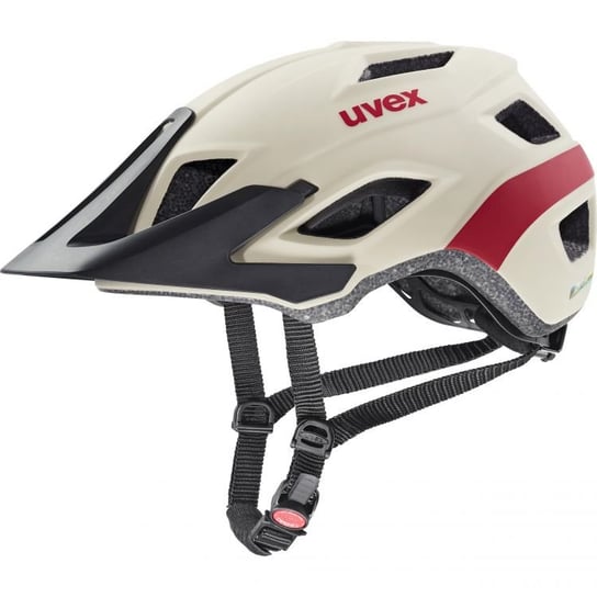 Kask rowerowy Uvex Access Sand/Red mat 52-57cm UVEX
