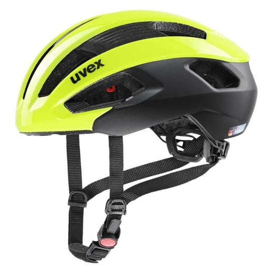 Kask rowerowy Uvex Rise cc Neon/Black mat 56-59cm UVEX