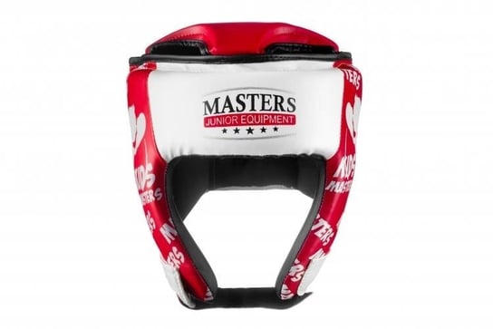 Kask treningowy MJE - KTOP-PU-KM czerwony Masters Fight Equipment