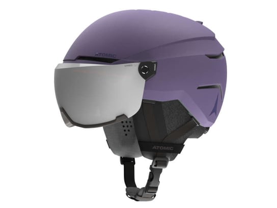 Kask z przyłbicą szybą Atomic Savor Visor Stereo Light Purple 2024 51-55 cm ATOMIC