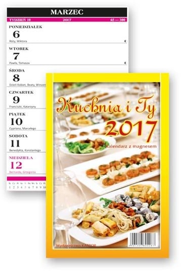 Kastor, kalendarz ścienny z magnesem 2017, Kuchnia i Ty Kastor